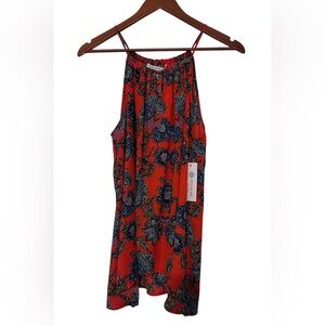 Collective Concepts Krissa Keyhole Halter Blouse